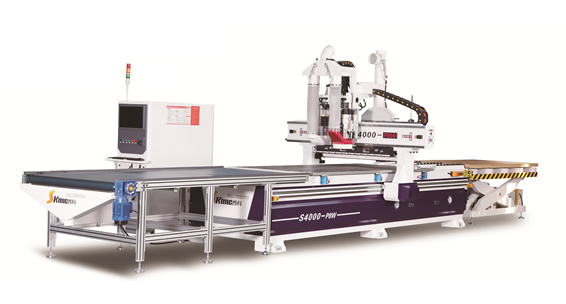 S4000-P8W鉆包直排自動上下料加工中心